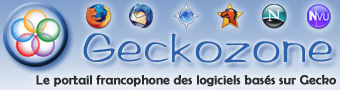 Geckozone, le portail francophone des logiciels basés sur Gecko